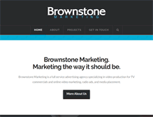 Tablet Screenshot of brownstonemarketing.com